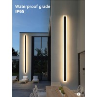 KPROE Wall-Mounted LED Landscape Light – Stylish, Weatherproof Outdoor Wall Light for Homes and Pathways